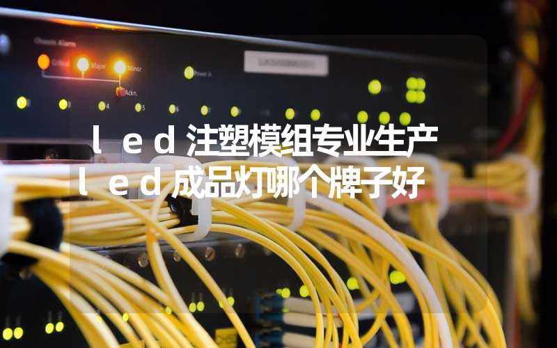 led注塑模组专业生产 led成品灯哪个牌子好